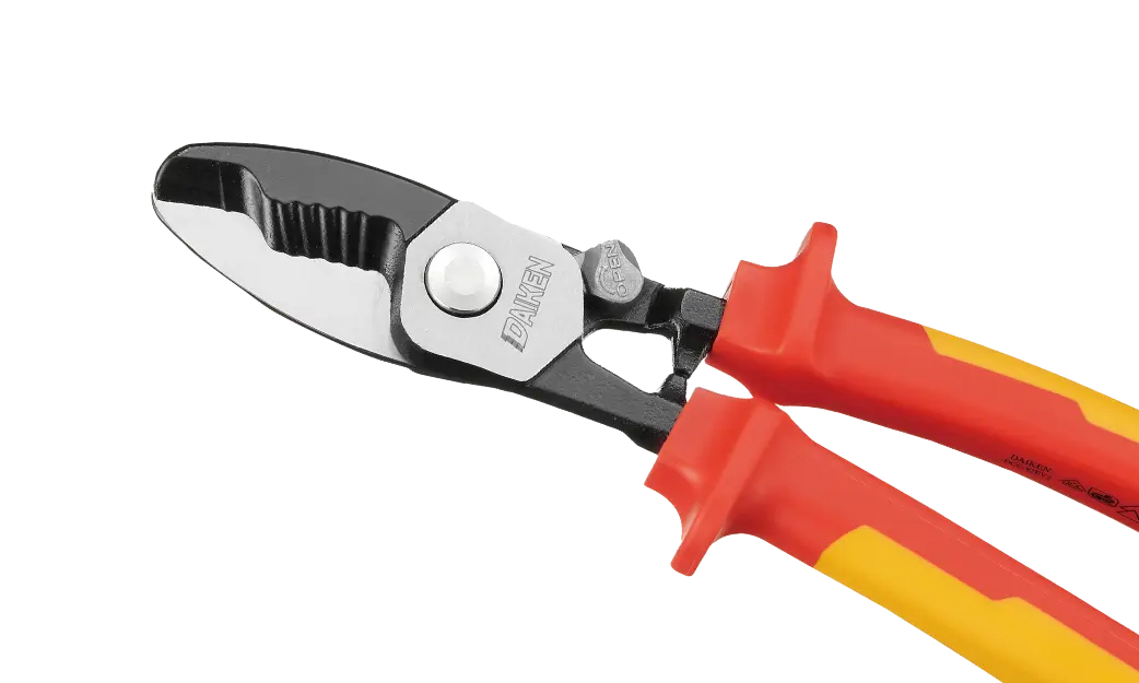 Cortador de cables de doble filo